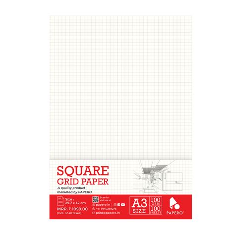 Square Grid Sheets – PaperO Notebooks