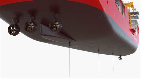 Nexans Aurora Cable Layer Vessel Rigged 3D model | 3D Molier International