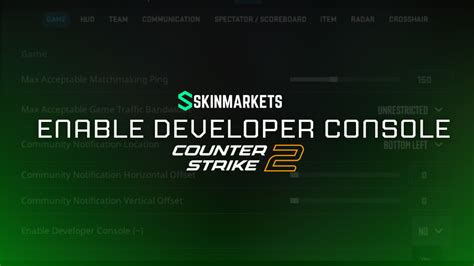 Image result for How to Turn On Developer Console CS GO