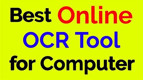 OCR Scanning Software 的图像结果