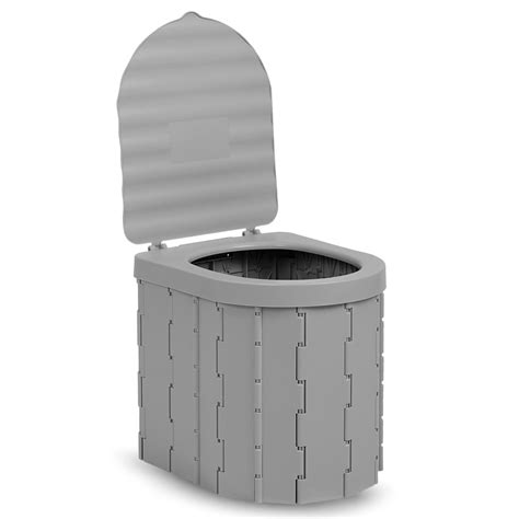 Buy CLUEMART Folding Portable Commode Toilet Stool | Hiking Outdoor ...