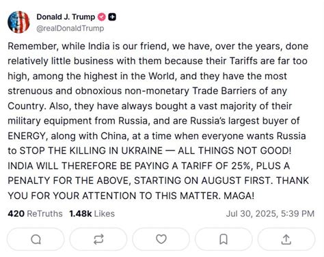भारत पर ट्रंप का 25% टैरिफ अटैक, समझिए एशियाई देशों के मुकाबले ये चोट ...