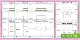 What are the Four Operations? Definitions, Examples - Twinkl