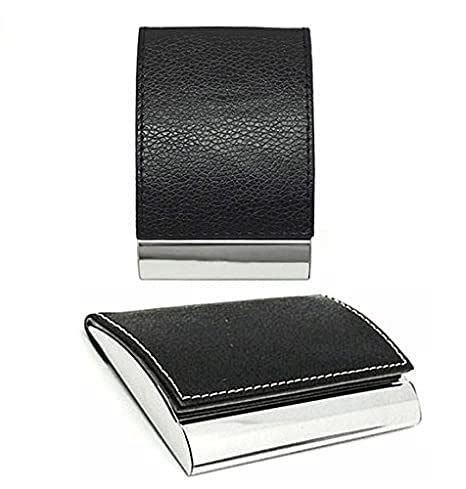 Stealodeal Black Side Elegant Visiting with Top Steel Card Holder ...