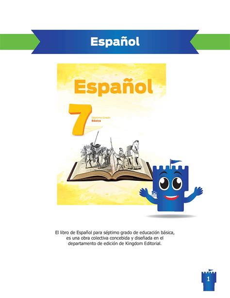 ESPAÑOL 7mo Grado .1 - Kingdom Editorial - Página 3 | Flip PDF en línea ...