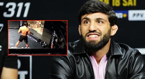 Arman Tsarukyan kicked his coach out of the cage in viral training ...