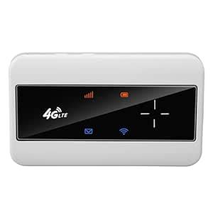Mobile WiFi Hotspot, Mobile Hotspot Router 150 MBPS 10 Users Sharing 4G ...