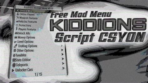 Image result for How to Setup Kiddons Mod Menu GTA 5