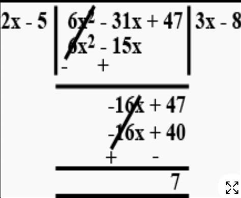Divide 6x³-27x²+30x by (2x-5)using long division method - Brainly.in