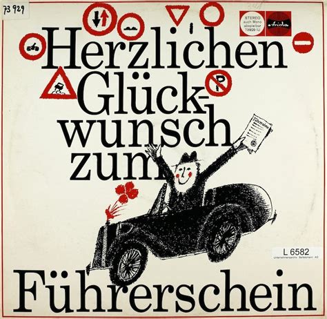 Herzlichen Glückwunsch zum Führerschein – Bertelsmann Vinyl Collection