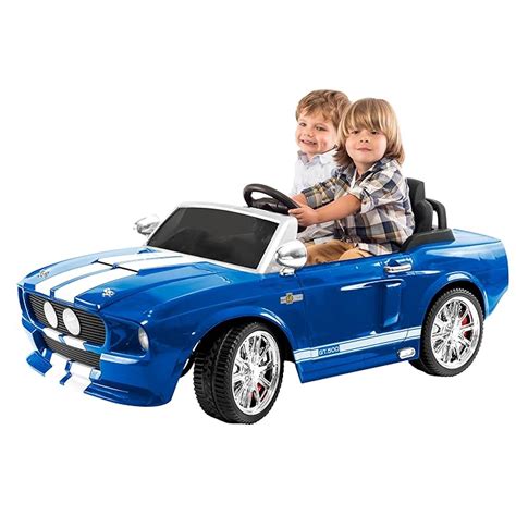 Buy 12V 1967 Shelby Mustang GT 500 Two Seater ride on with LEDs and ...