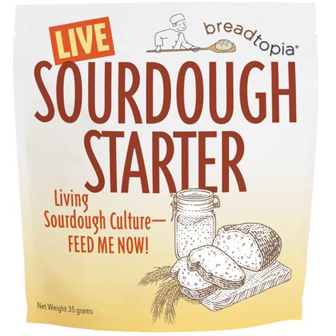 Amazon.com : Breadtopia Sourdough Starter Live | Non-GMO, Heirloom ...