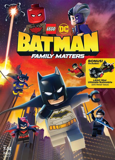 LEGO DC: Batman - Family Matters DVD Release Date August 20, 2019