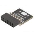 Buy Zopsc TPM 2.0 Module, TPM2.0 TPM Chip 14 Pin 2 * 7P Security Module ...