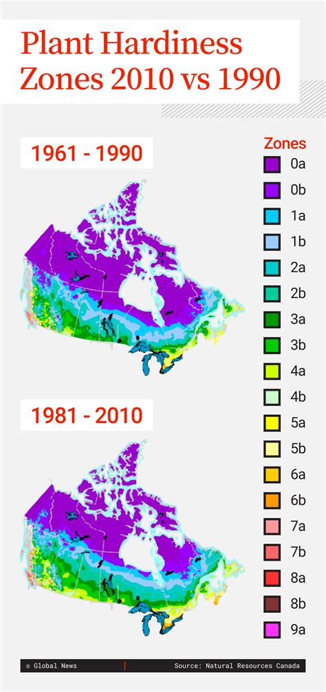 Canada’s plant hardiness zones map ready to bloom for 1st time in 10 years | Globalnews.ca