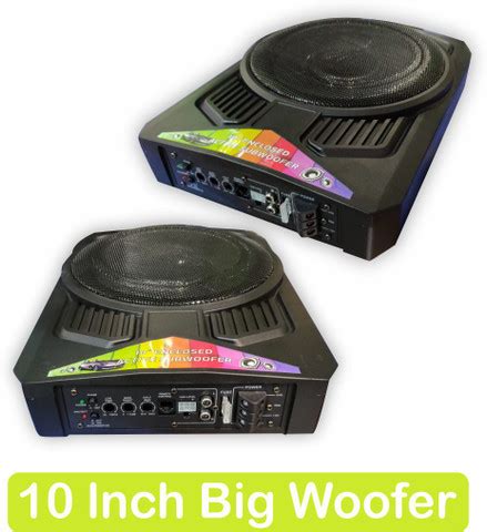 Hypersonic UNDER SEAT PORTABLE INBUILT AMPLIFIER BASS TUBE UNDER SEAT ...
