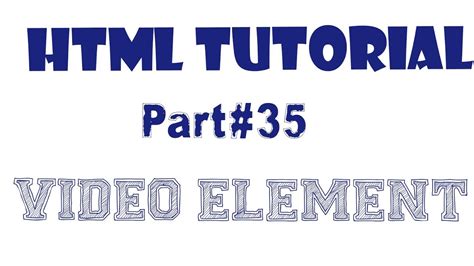 HTML5 Basic Videos 的图像结果