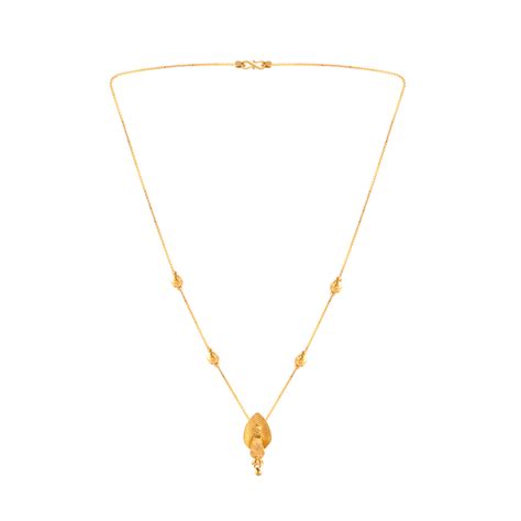 22KT (916) Yellow Gold Chain Pendant For Women – P.C. Chandra Jewellers