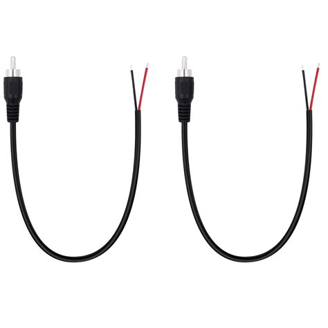 Fancasee 2-Pack RCA Male Plug to Speaker Wire Bare India | Ubuy