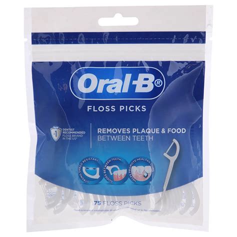 ORAL-B FLOSS PICKS 75PCS.