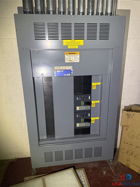 SOLD - 3 Square D I-Line Panelboards PB-S1-UPS-1/2/3 with 600-1200A ...