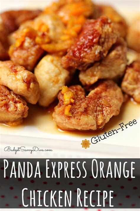 Panda Express Orange Chicken Recipe - Gluten Free - Budget Savvy Diva