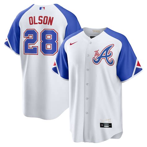 Atlanta Braves Nike Official Replica City Connect Jersey - Mens with ...
