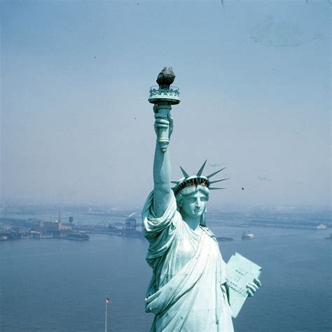 Statue Of Liberty Being Built