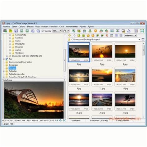 FastStone Image Viewer indir - Windows - Resim görüntüleme, dönüştürme ...