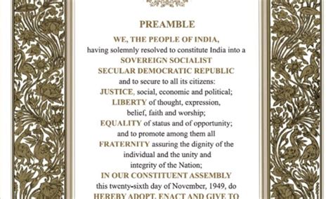 Read all Latest Updates on and about Preamble