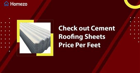 BEST CEMENT ROOFING SHEETS BY HOMEZO | WhatsHot Hyderabad