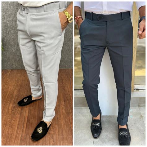 Light Grey & Dark Grey Waist Adjustable Pant Combo – BLENDS TRENDZZ