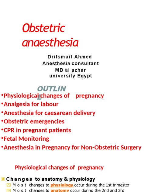 Anaesthesia in Early Pregnancy 的图像结果