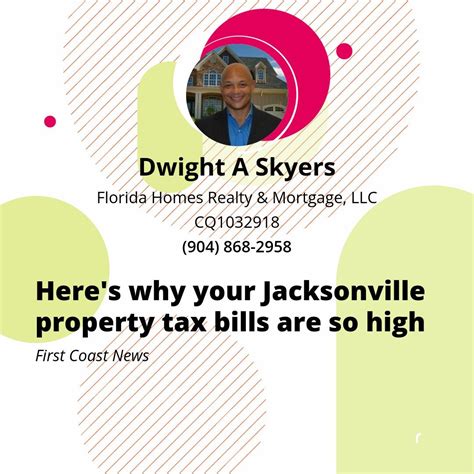 Here's why your Jacksonville property tax bills are so high | Dwight ...