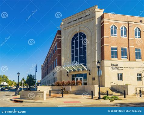 Sunny View of the Edmond Police Department Building Editorial Image ...