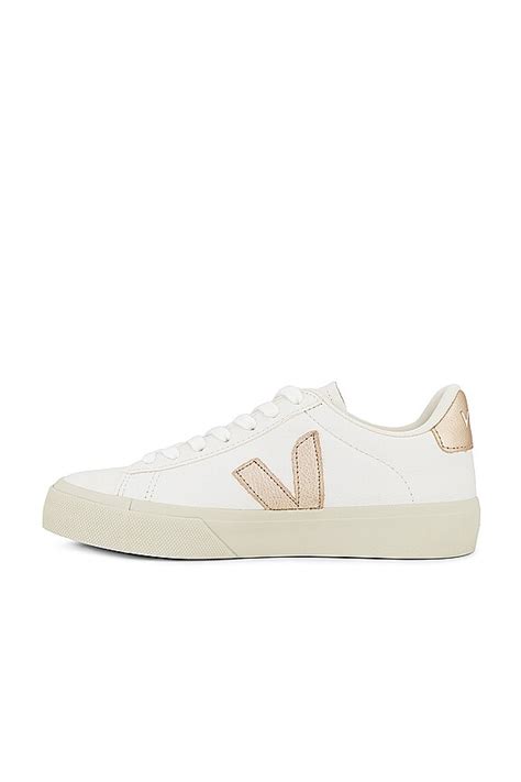 Veja Campo Sneaker in Extra White Platine | REVOLVE