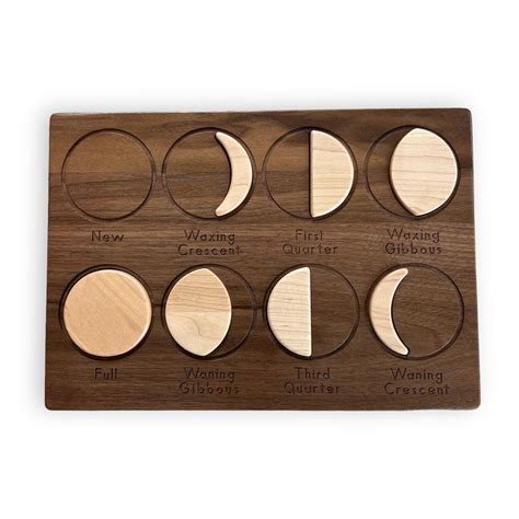 Moon Phases Puzzle - Treasures From Jennifer