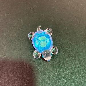 Image result for Glass Blue Turtle