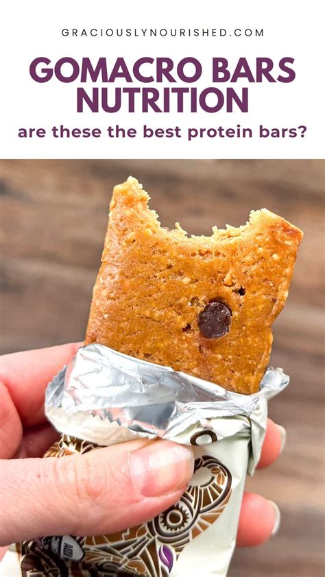 Dietitian Answers: Are GoMacro Bars Healthy? - Graciously Nourished