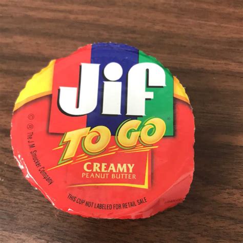Jif To Go Serving Size