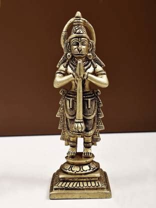 Kuber Handicraft 6" Shri Hanuman in Namaskara Mudra Decorative ...