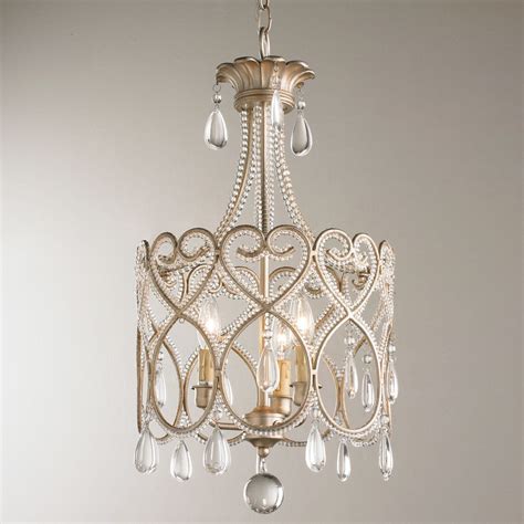 Joli Scrolls Mini Chandelier in 2021 | Mini chandelier, Small bathroom ...