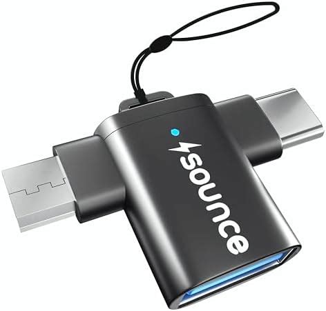 Portronics Mport 3A USB Hub (3-in-1), Multiport Adapter with USB 3.0 ...