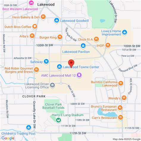 Lakewood Towne Center :: Directions