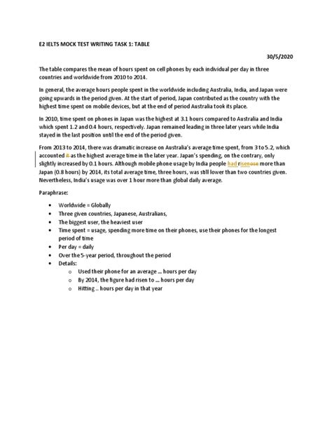 Image result for Table Information Writing. 1