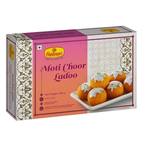 Haldiram's Nagpur Motichoor Ladoo, 500 Gm : Amazon.in: Grocery ...