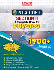 Nta Cuet (Ug) Question Bank for 2025 Exam : Physics (Edition2024): Buy ...