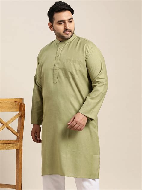 Men's Cotton Pista Green – Sojanya