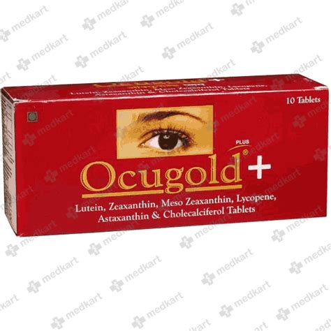 OCUGOLD PLUS TABLET 10'S, Price, Composition & Generic Alternatives ...