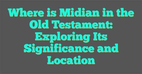 Image result for Midian Geocoding
